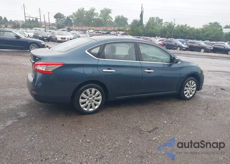 2015 Nissan Sentra Fe+ S/S/Sl/Sr/Sv z USA, uszkodzony, nr VIN 3N1AB7AP9FY218734